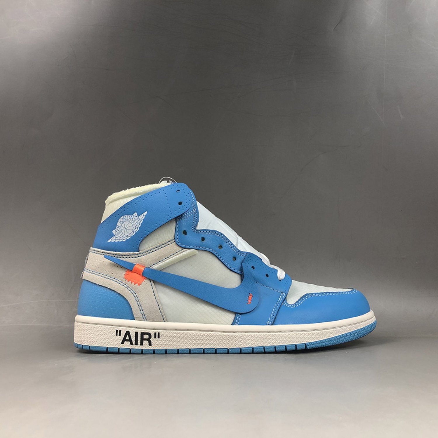 Off-White X Air Jordan 1 &acirc;��UNC&acirc;�� AQ0818-148