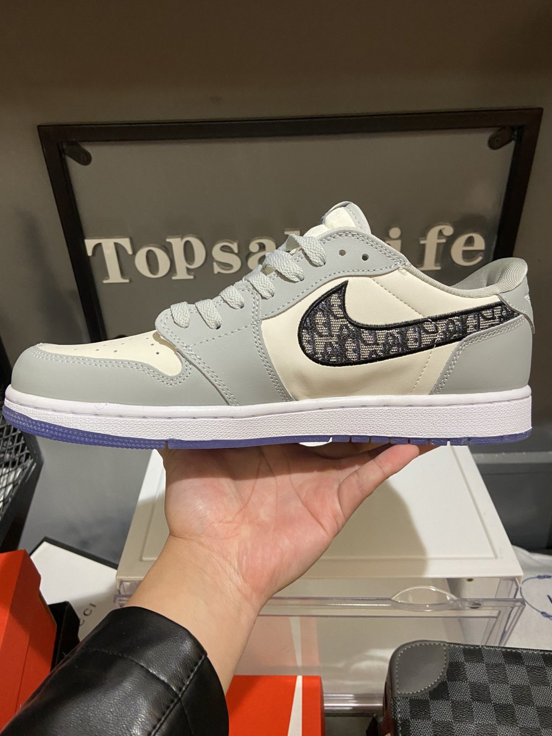 Sneakers Jordan 1 Retro Low Dior