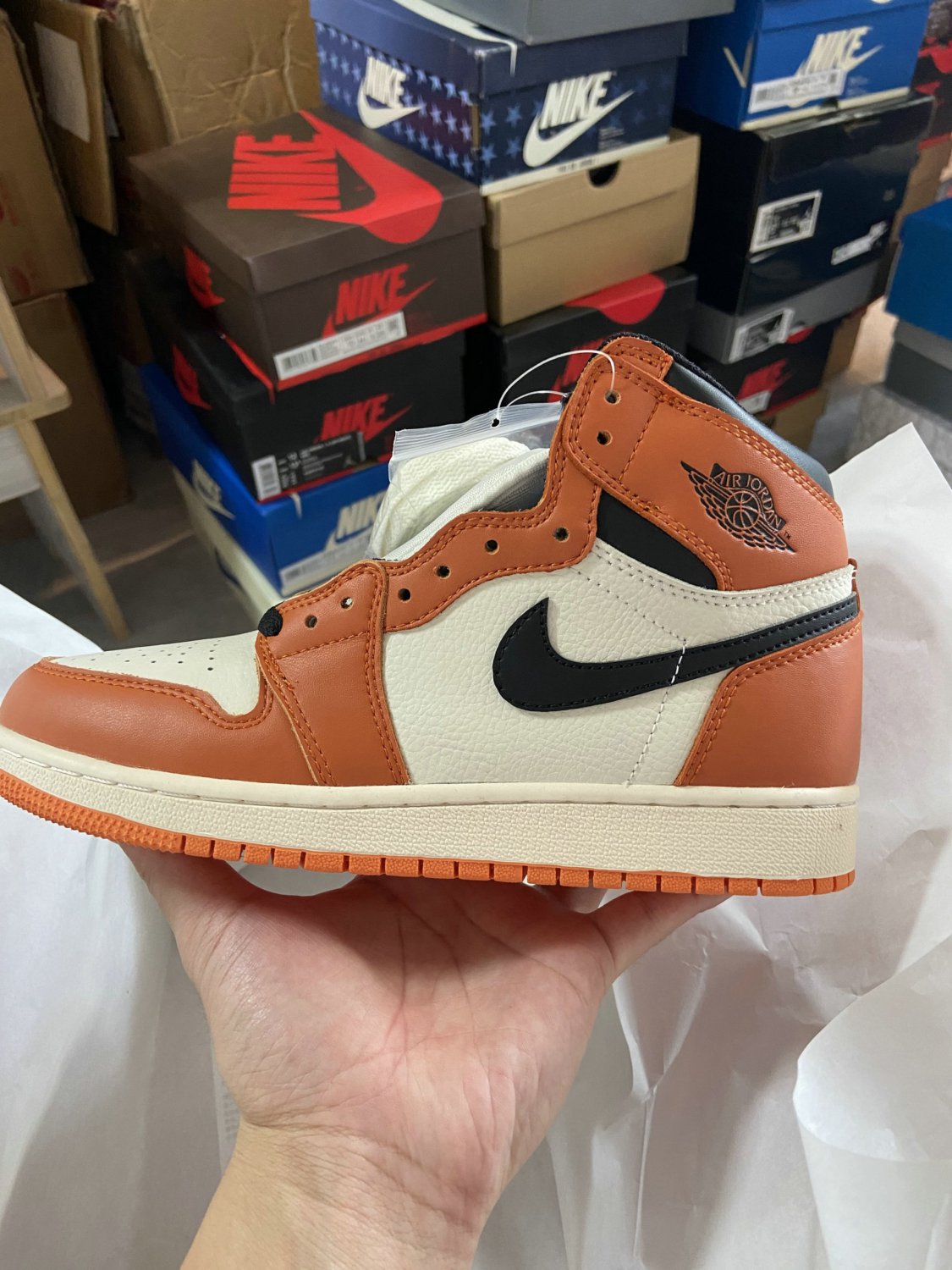 Sneakers Jordan 1 Retro Reverse Shattered Backboard (GS)