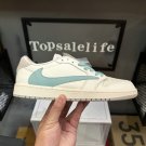 Travis Scott X Air Jordan 1 Low Cream Tiffany