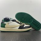 Travis Scott X Fragment X Air Jordan 1 Low OG Green White Blac