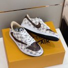 Travis Scott x Nike Air Jordan 1 Low Monogram Damier Azur