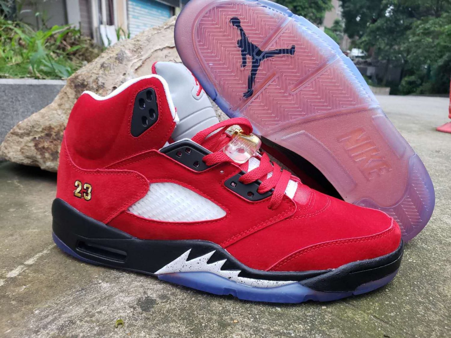 Trophy Room X Air Jordan 5 JSP University Red