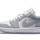 WMNS AIR JORDAN 1 LOW White  Wolf Grey
