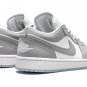 WMNS AIR JORDAN 1 LOW White  Wolf Grey
