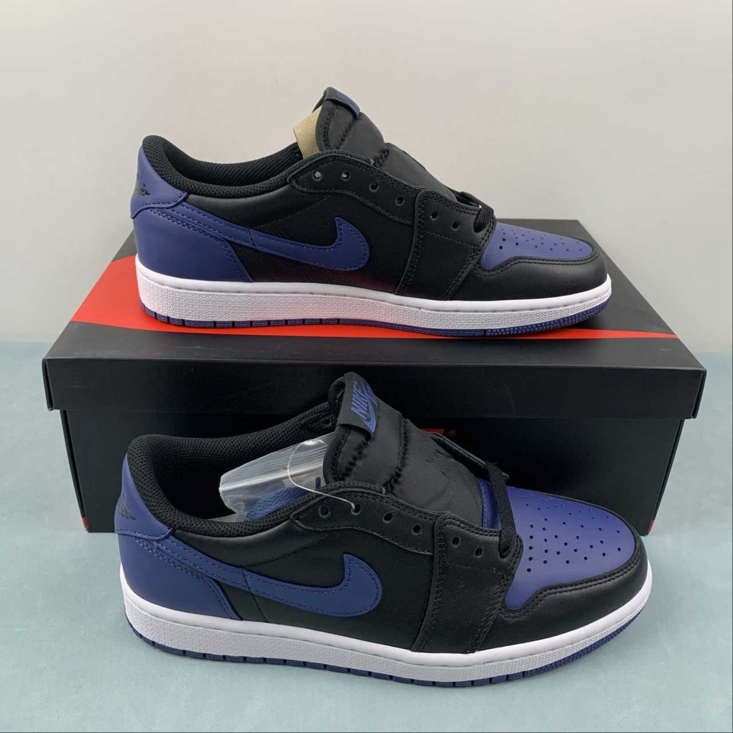 Air Jordan 1 Low OG Black Mystic Navy White
