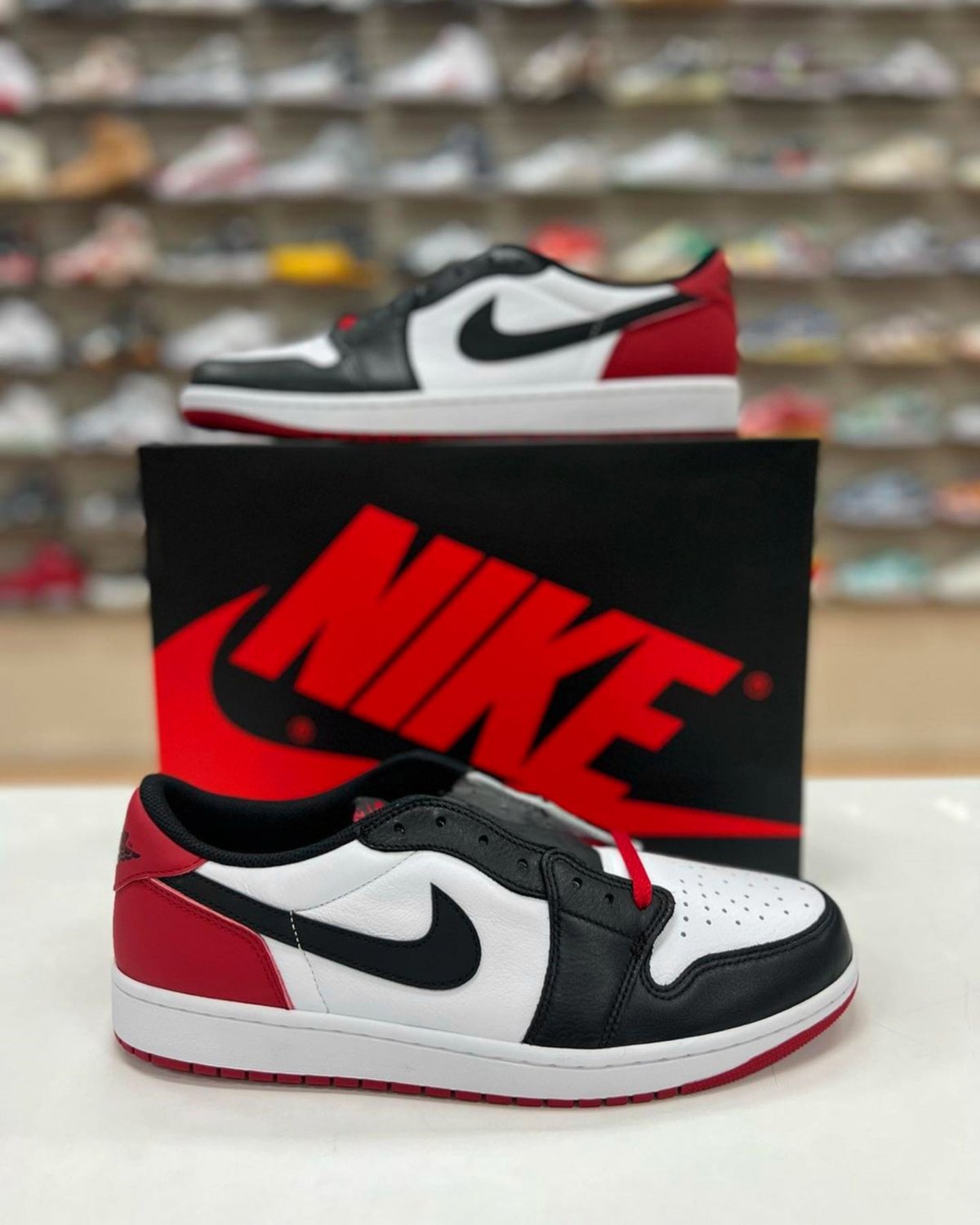 Air Jordan 1 Low Retro &acirc;�� Black Toe 2023 &acirc;�� CZ0790-106