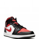 Air Jordan 1 Mid Bred Toe sneakers
