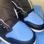 Air Jordan 1 Retro High  UNC Toe  University Blue