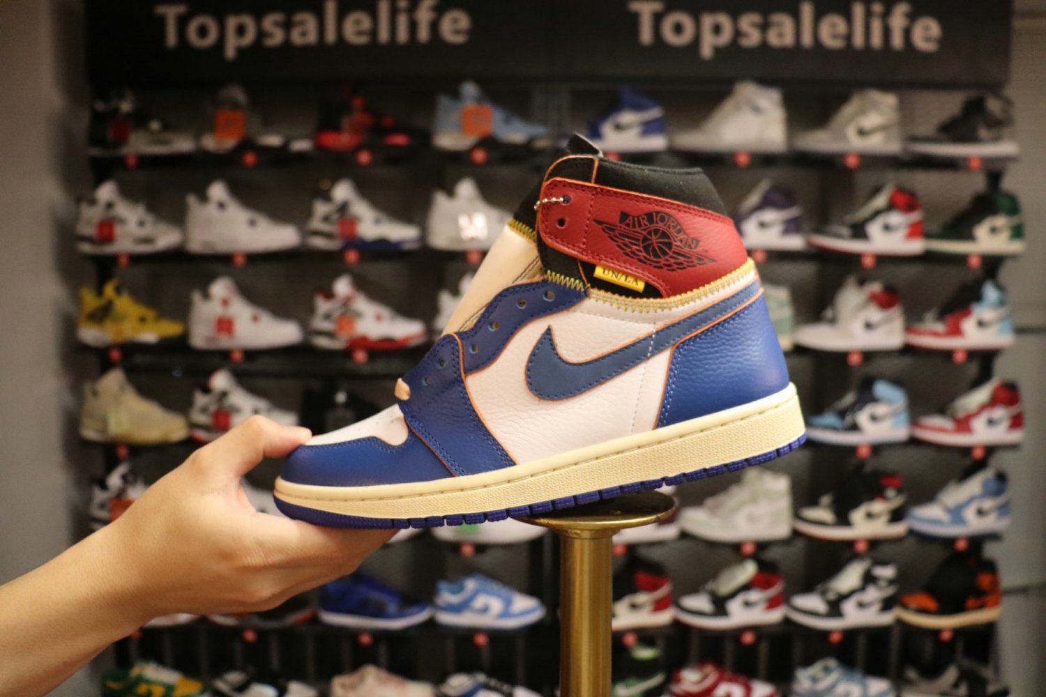 Air Jordan 1 Retro High Union Los Angeles Storm Blue