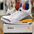 Air Jordan 3 Retro  Laser Orange  New CK9246-108