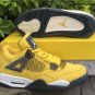Air Jordan 4 &acirc;��Lightning 2021&acirc;�� Tour YellowDark Blue-Grey-White
