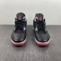 Air Jordan 4 Bred Reimagined BlackFire Red