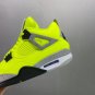 Air Jordan 4 Plush Fluorescent Yellow x Tagz