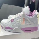 Air Jordan 4 White Pink Oreo Sneakers