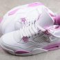 Air Jordan 4 White Pink Oreo Sneakers