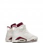 Air Jordan 6 Retro Maroon sneakers