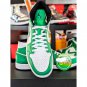 Jordan 1 Mid Lucky Green