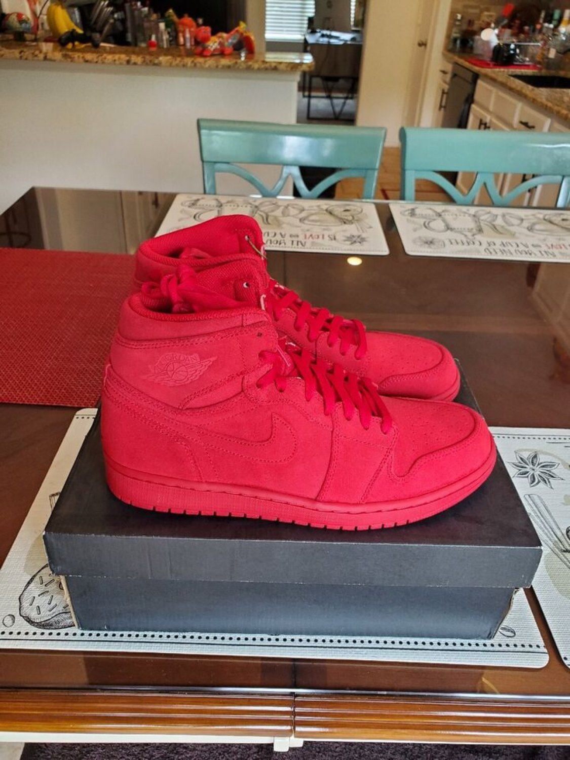 Jordan 1 Retro Red Suede