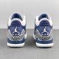 Jordan 3 Retro  Georgetown  Midnight Navy Dark Blue - CT8532-401