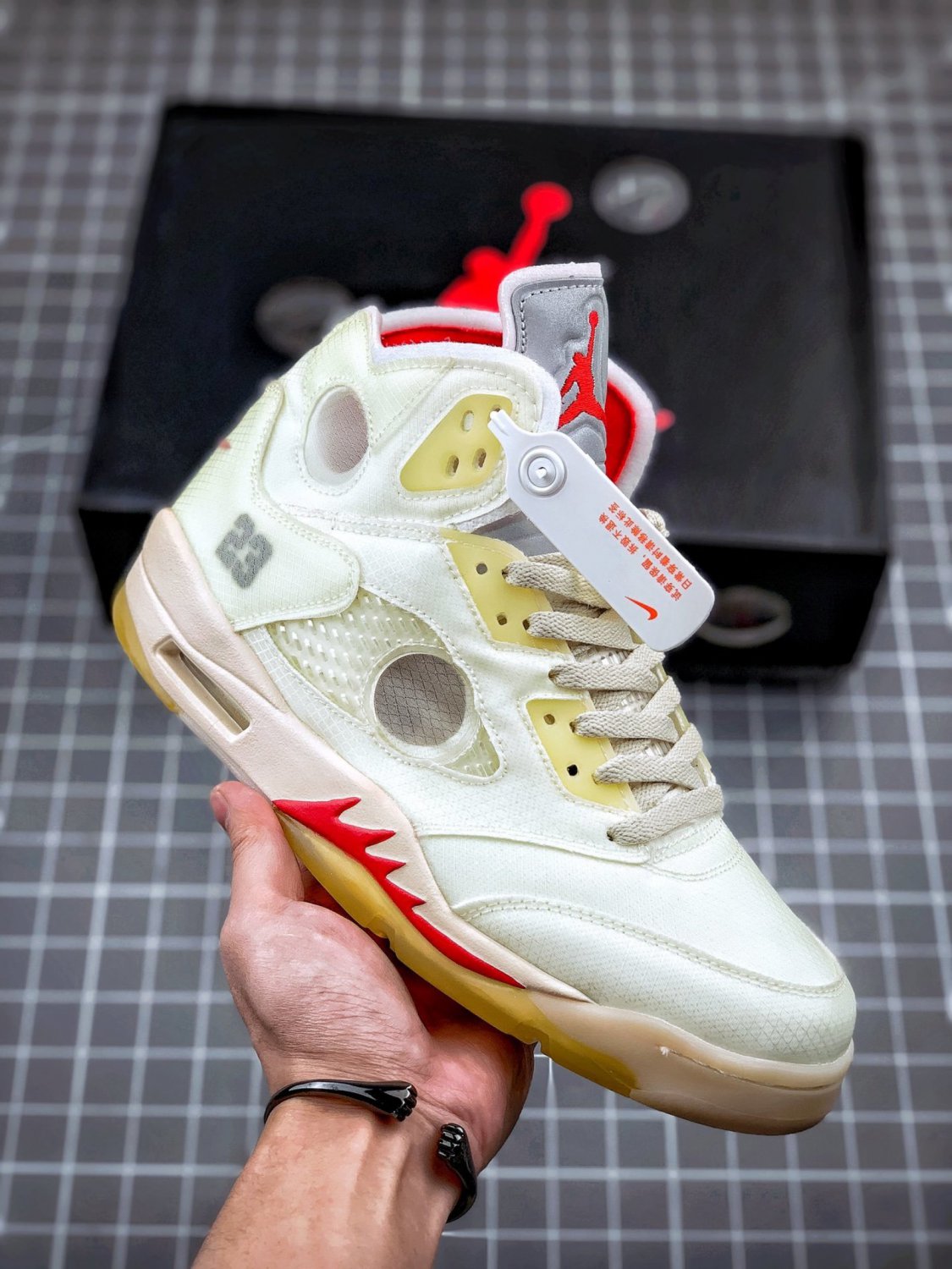 jordan 5 retro off-white sail_1