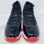 Jordan 11 Retro  Playoffs Bred  Black Red 378037-061
