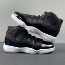 jordan 11 retro 72-10 black-gym red-white_1