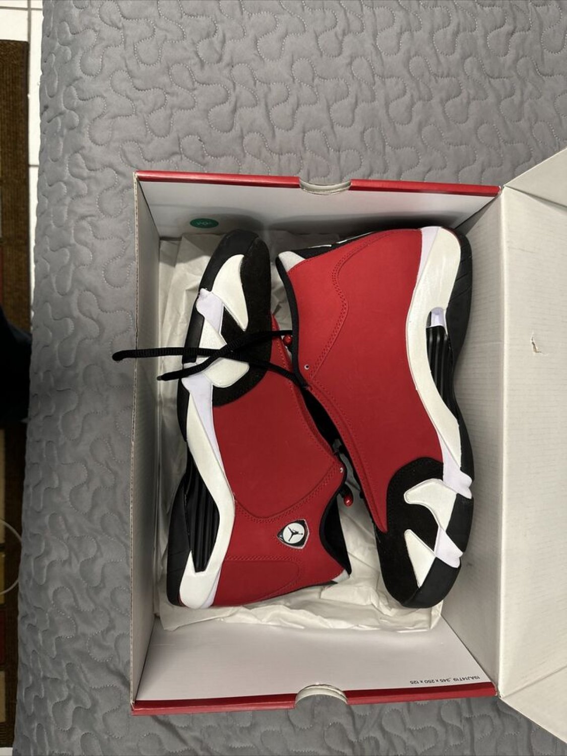 jordan Retro 14 toro Ds Authentic Bulls Ferrari Last Shot Playoffs Xiv Bred