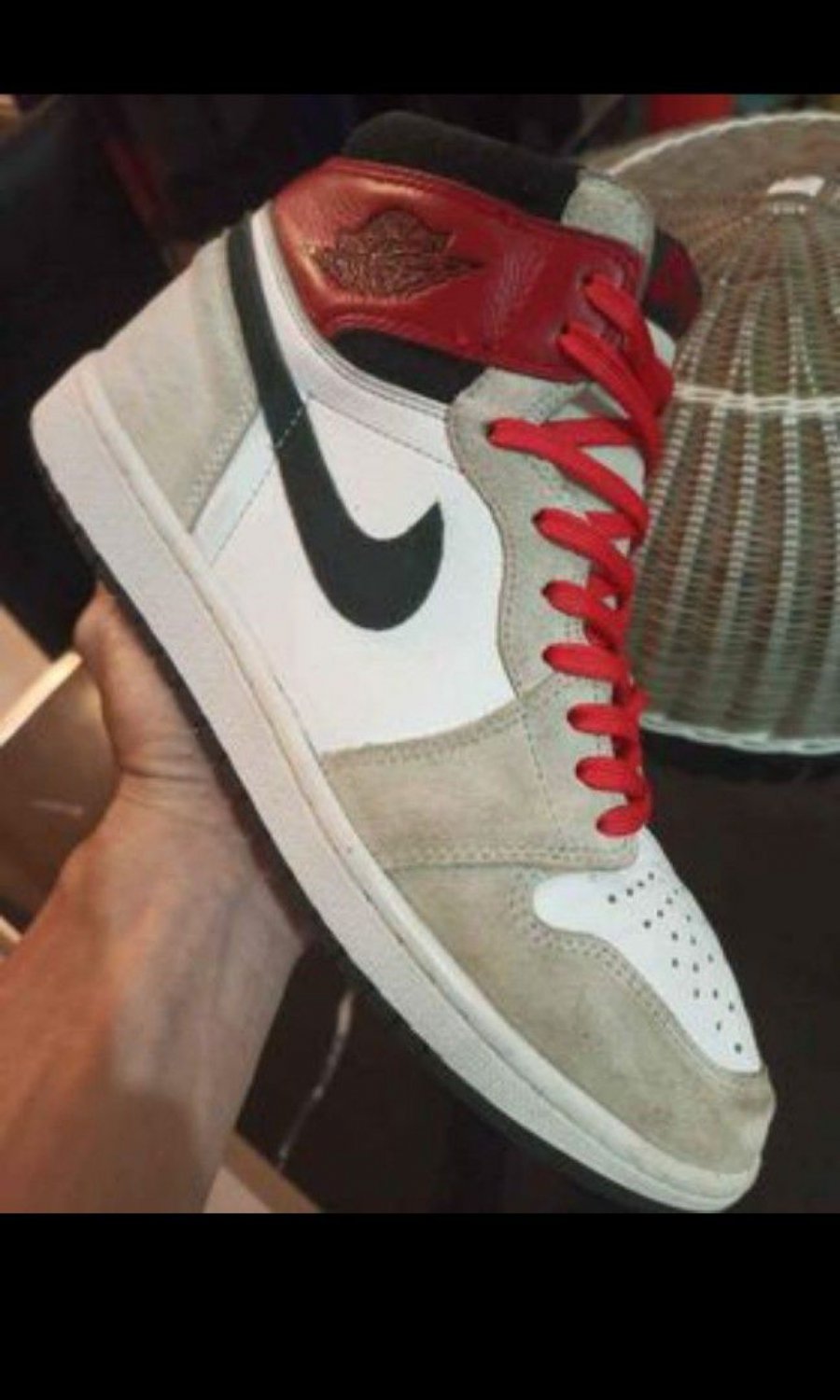 nike air jordan 1 retro high light smoke grey