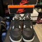 nike air jordan 4 retro black canvas_1