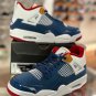 nike air jordan 4 retro gs messy room french blue