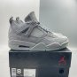 Kaws X Nike Air Jordan 4 Grey Suede Sneaker