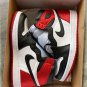 Nike Air Jordan 1 High 'Black Toe Satin'