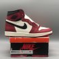 Nike Air Jordan 1 High Og Red Chicago Lost And Found Sneaker