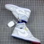 NIKE Air Jordan 1 High Zoom R2T White Racer Blue