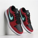 Nike Air Jordan 1 Low BlackGreen Pulse-Gym Red-White