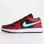 Nike Air Jordan 1 Low BlackGreen Pulse-Gym Red-White