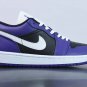Nike Air Jordan 1 Low Court Purple Black