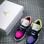 NIKE Air Jordan 1 Low MissMatched Purple Magenta Thunder Blue