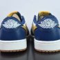Nike Air Jordan 1 Low OG &acirc;��Marquette&acirc;�� PE Navy Blue White