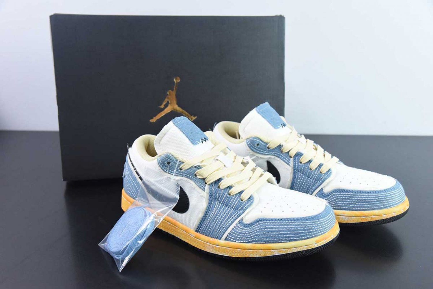 Nike Air Jordan 1 Low SE WRMK Sashiko Denim