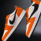 Nike Air Jordan 1 Low Travis Scott Suede White Orange