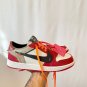 Nike Air Jordan 1 Low White Red Virgil Abloh