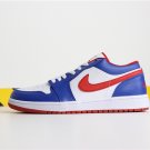 Nike Air Jordan 1 Low WhiteVarsity Red-Varsity Royal