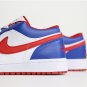 Nike Air Jordan 1 Low WhiteVarsity Red-Varsity Royal