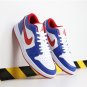 Nike Air Jordan 1 Low WhiteVarsity Red-Varsity Royal