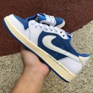 Nike Air Jordan 1 Low X Travis Scott White Blue