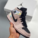 NIKE Air Jordan 1 Mid Dirty Power Iridescent Pink