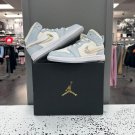 Nike Air Jordan 1 Mid 'Frozen Glitter Swoosh'