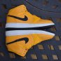 Nike Air Jordan 1 Mid GS 'University Gold'